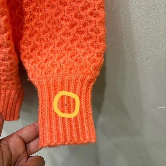 Anthropologie Bia Mock Neck Tunic Alpaca Blend  Sweater Women’s Size Small - Picture 16 of 16